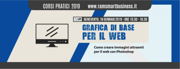 Manca poco al corso “Grafica di base per il web”