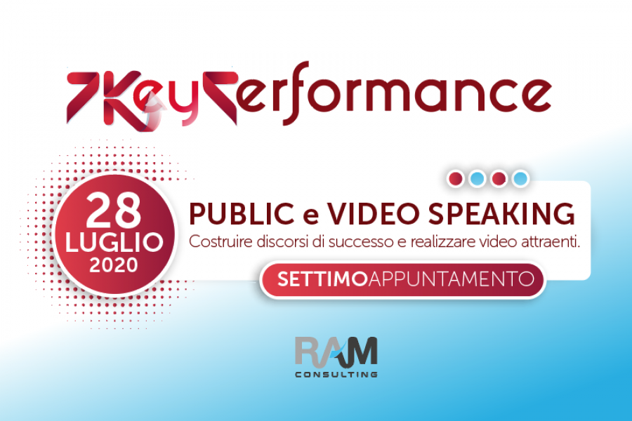 PUBLIC e VIDEO SPEAKING: senza speaking è difficile avere un public. Il 7° appuntamento della 7KPS