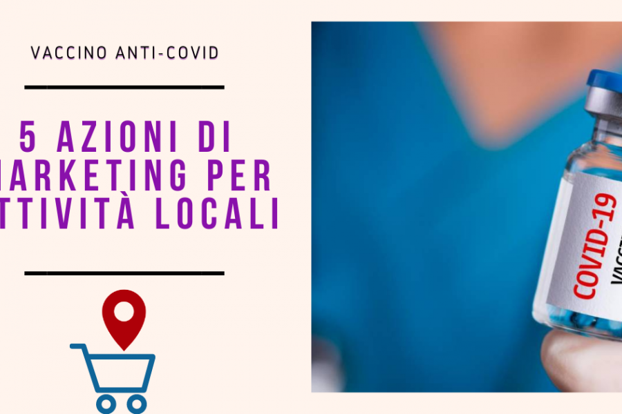 ANTI-COVID: 5 Azioni di marketing per attività locali