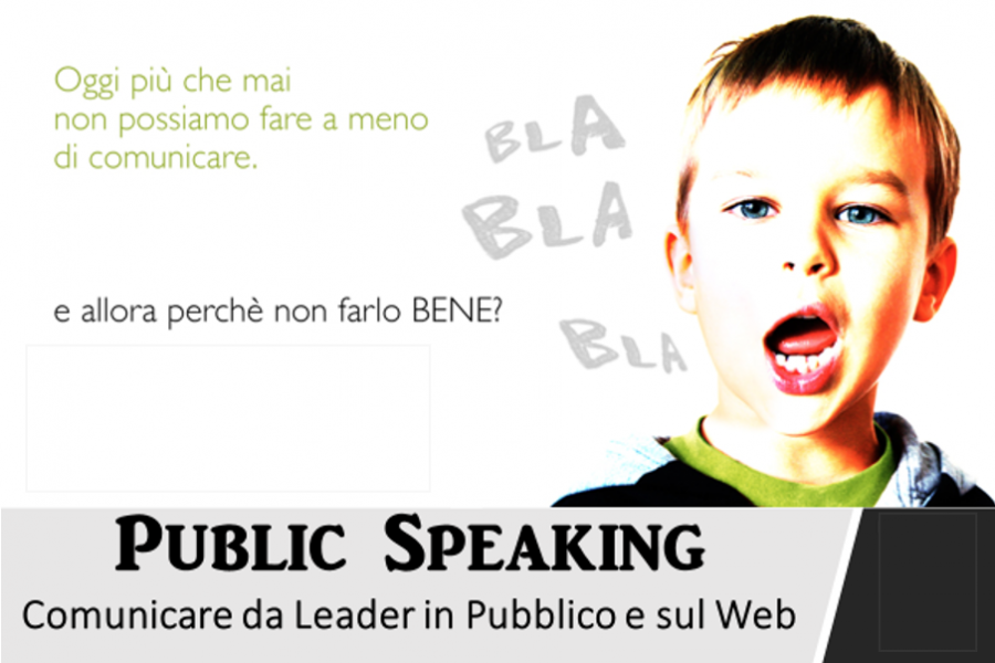 Senza Speaking non hai un Public