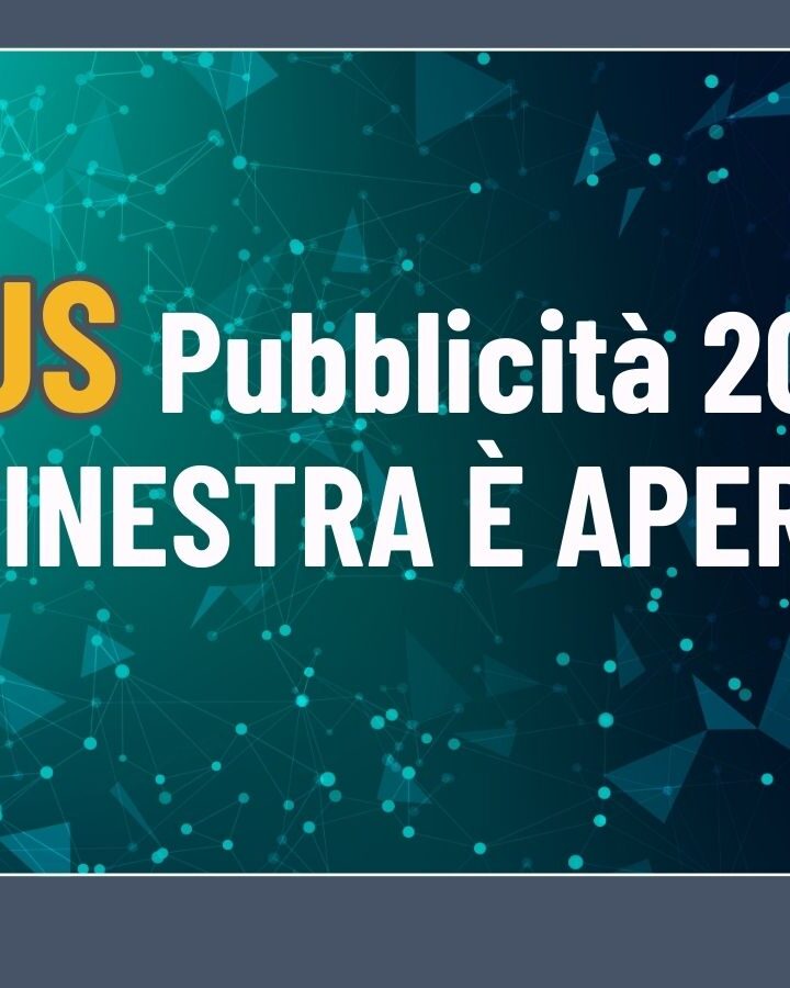 Bonus Pubblicità 2026: I termini sono aperti. Non perdere l’opportunità!