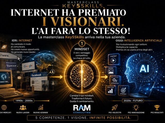 INTERNET HA PREMIATO I VISIONARI. L’AI FARA’ LO STESSO!