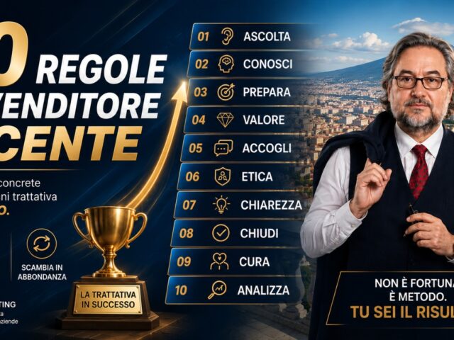 Le 10 Regole del Venditore Vincente  (quante ne stai usando?)