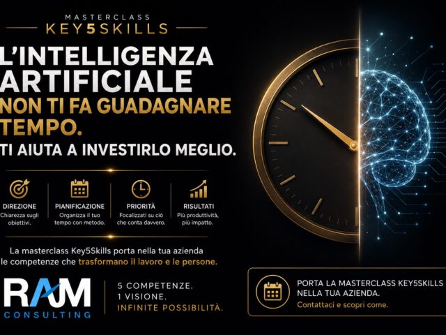 L’Intelligenza Artificiale non ti farà guadagnare tempo. Ti insegnerà come spenderlo meglio.