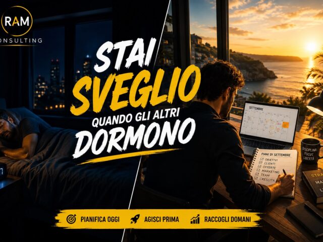 Stai sveglio quando gli altri dormono