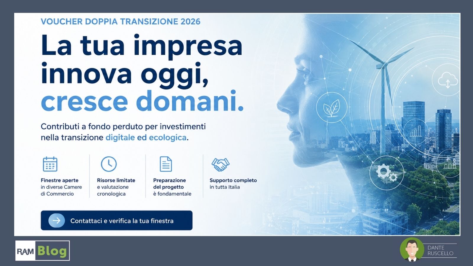 VOUCHER DOPPIA TRANSIZIONE 2026: la finestra della tua Camera di Commercio potrebbe essere già aperta