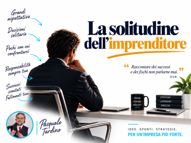 La solitudine dell’imprenditore